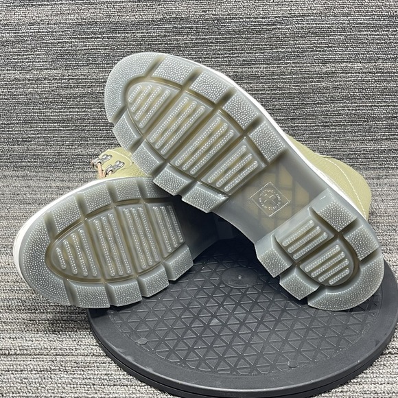 Dr. Martens Combs W Boot Women 11 Olive Green Nylon Ripstop Lace Punk Grunge NEW - Picture 11 of 13
